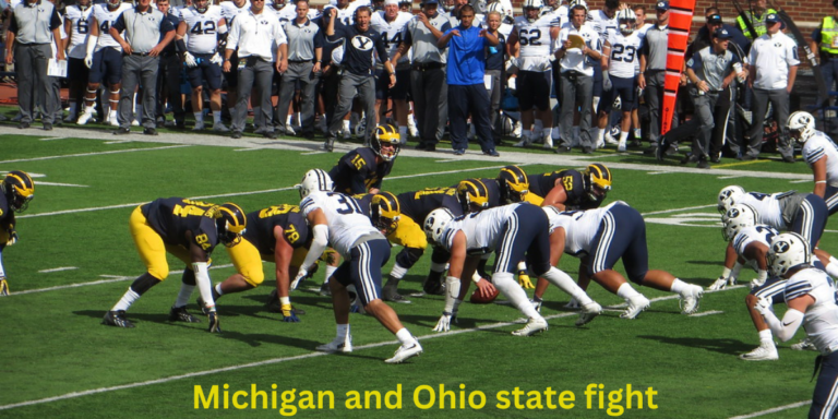 Read more about the article Scuffle starts after Michigan’s big win over Ohio State.